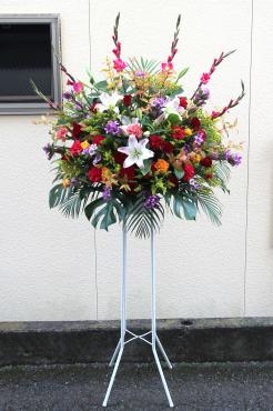 開店祝のスタンド花をお届けいたしました。｜「フローラント」　（静岡県三島市の花キューピット加盟店 花屋）のブログ