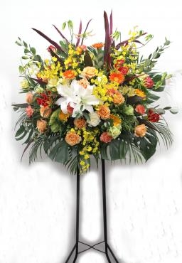開店祝のスタンド花をお届けしました　＜豪華ボリューム！！＞｜「フローラント」　（静岡県三島市の花キューピット加盟店 花屋）のブログ