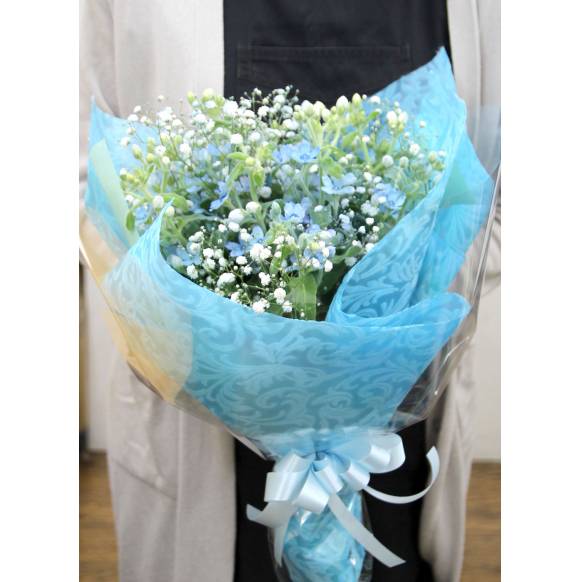 花キューピット加盟店 店舗名：フローラント
フラワーギフト商品番号：900094
商品名：幸せの青い花束